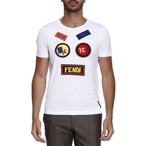 fendi white|fendi t shirt i offer.